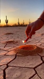 68K views · 106 reactions | Desert Firework Blast Sends Snakes Flying...
