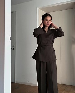 井川遥が美しさ際立つお気に入りのジャケットスタイルを披露！