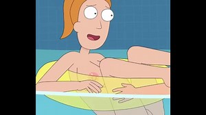 Rick and Morty - A Way Back Home - Sex Scene Only - Part 65 Summer Fucked In The Pool By LoveSkySanX