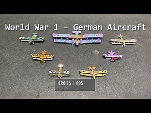 World War 1 - 1/300 German Aircraft