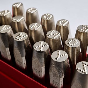 Steel Hand Stamps - Low Stress Punch Sets