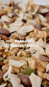 Rise and shine! Kickstart your day with our low carb muesli! Packed with crunchy almonds, cashews, walnuts, and coconut flakes, all drizzled with rich Atkins Dark Chocolate. Perfect for a healthy, satisfying breakfast or snack! 🥥🍫✨ 🥥 Low Carb Muesli Recipe 🥥 Ingredients: 2 cups of your favourite nuts 1/2 cup pepita 1 cup coconut flakes 1/4 cup sugar-free maple syrup Drizzle: 2 Atkins Dark Chocolate Bars Instructions: 1.Preheat your oven to 150°C and line a baking tray. 2. In a large bowl, co