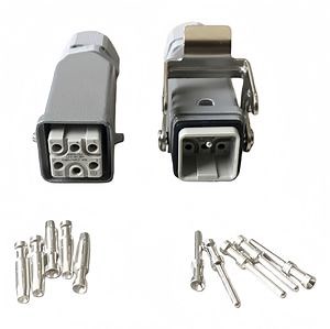 [Hot Item] Six Core Plug Square Connector Imported Connector for Scissor Lift Truck