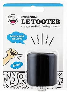 BigMouth Inc. Le Tooter Fart Noise Maker Small Pocket Prank Toy Funny Fart Machine Gag Gift for Boys Teens and Adults Novelty Sound Toy