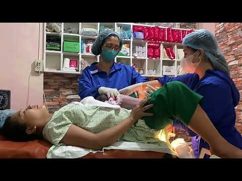 Hard Long Push // Painful Labor and Delivery // Natural Birth // Birth Vlog