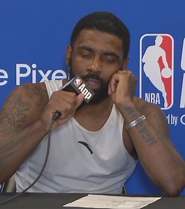 4.9K views · 124 reactions | Anyone else in the tough spot of loving Ant Edwards but also loving seeing Kyrie happy again? 殺 | Hoops Podcast | Facebook