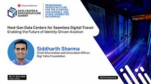 Siddharth Sharma, Chief Information and Innovation Officer, Digi Yatra Foundation - Express Computer