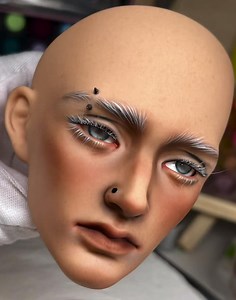 Custom BJD Doll Face-up, Artist Choice Makeup, Resin or Vinyl Head - Etsy