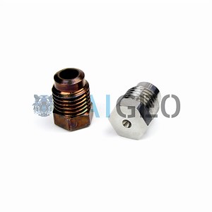 [Hot Item] Thread 7/16 UHP Hydraulic Industrial Cleaning Nozzle Blasting Spray Ruby Sapphire Waterjet Nozzle