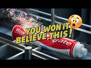 How Colgate Toothpaste is Made | Inside the Factory Process