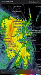 Here comes a nasty burst of precip/maybe some wind too | Whatcom County Weather