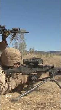 U.S. Marines during live-fire exercises in Australia.
