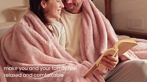 Exclusivo Mezcla Plush Fuzzy Fleece Throw Blanket Extra Large, Super Soft, Fluffy and Warm Blankets for Couch, Bed, All Season (Coffee, 50x70 inches)