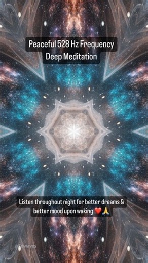 Peaceful 528 Hz Frequency Deep Meditation | Listen throughout the night for better sleep & dreams ❤️ Subscribe on YouTube & listen to the full length videos 🙏 #meditation #meditationmusic #solfeggio #solfeggiofrequencies #528hz #mentalhealth #brainwaves #thetawaves #spiritualjourney #higherconsciousness | 5D Waves