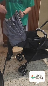 Aprica Reversible Stroller Black and Gray | WiseMomsph Online Shop