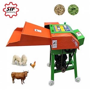 [Hot Item] Heimgebrauch Tierfutter Strohrasen Häcksler Mais Silage Schneider Maschine