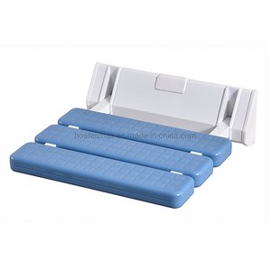 [Hot Item] Anti-Slip Plastic Folding Shower Seat Wall Mounted Shower Chair