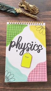 Easy Front Page Idea: Physics ✨ #NhuanDaoCalligraphy #Calligraphy #FrontPage #reels | Nhuan Dao Calligraphy 101