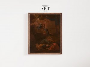 Jesus in Agony | Painting | Baroque Art | Christian Iconography | Printable Wall Art | Digital Download | 300 DPI - Etsy UK