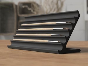 Paint Brush Holder - Etsy