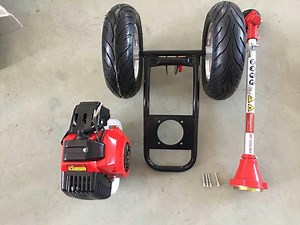 [Hot Item] Trolley/Wheel 2 Stroke Hand Push Brushcutter