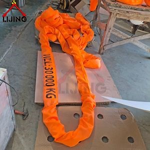 [Hot Item] 30tons Polyester Endless Lifting Round Sling En1492-2
