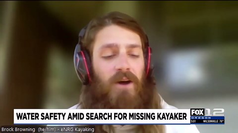 Empty kayak found after kayaker ‘in distress’ goes over waterfall