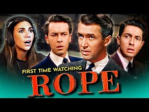 ROPE (1948) Movie Reaction w/ Coby FIRST TIME WATCHING