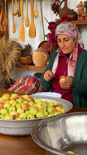 1.5M views · 34K reactions | We harvested a huge crop of Paradise Apples! Making Country Sweets #food #village #recipes | Sweet Village | Facebook