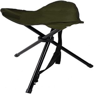 [Hot Item] Folding Tripod Portable Chair, Versatile Portable Camping Stool Chair for Outdoor Camping Walking Hunting Hiking Fishing Travel, Support up to 225 Lbs