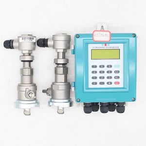 [Hot Item] Wall Mounted Clamp-on Ultrasonic Flow Meter Clamp Type Portable Ultrasonic Flowmeter