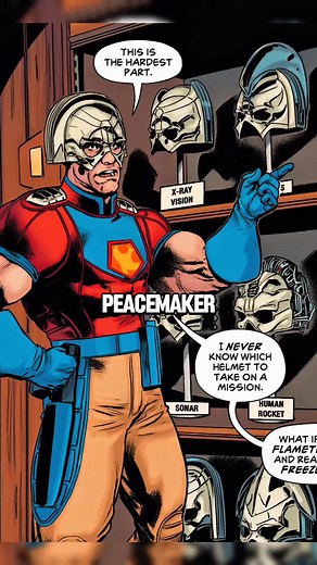 Peacemaker's Unique Helmet Features Uncovered