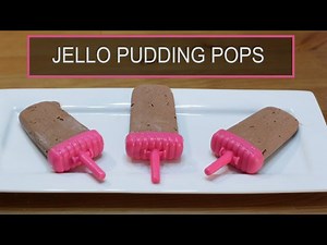 How to make Jello pudding pops - Easy Jello pudding pops recipe