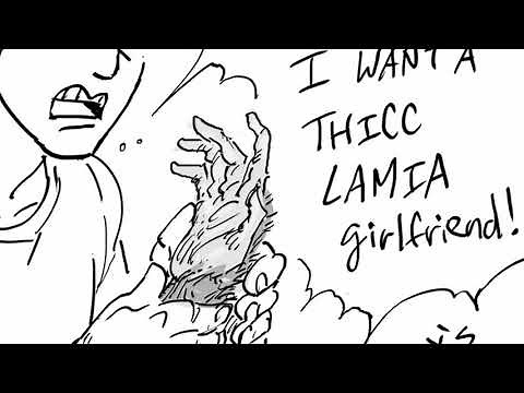 Lamia Girlfriend | comic by baalbuddy