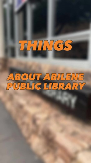 Did you know you can reserve rooms at the Abilene Public Library? 📚📖 | City of Abilene, Texas