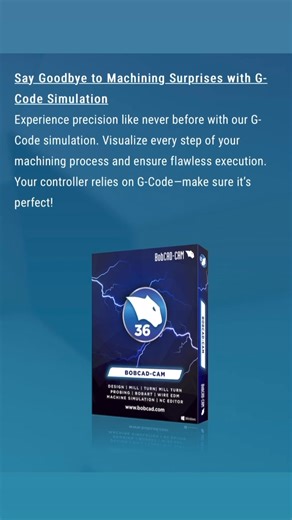 13K views · 14 reactions | Revamp Machining with G-Code Simulation. Download Free Trial ➡️link in bio #GCodeSimulation #CNCProgramming #ControllerOptimization #CADSoftware #CNCMachine #CNCEngineer #CNCSoftware #MachiningPrecision #GCode #BobCADCAM #FreeTrial | BobCAD-CAM | Facebook
