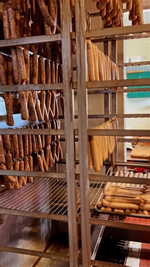 Fresh Jalapeño Cheddar and Chicken Cheddarwurst in the case for the weekend! | Spotted Trotter Charcuterie