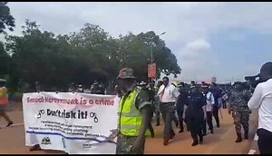 #NationOnline The Malawi Police Service is today launching an anti-sexual harassment policy that aims at providing a definite framework for addressing and handling instances of sexual harassment within the service. The official launch is taking place at Sunbird Capital Hotel in Lilongwe where the Minister of Homeland Security Ken Zikhale Ng'oma and Inspector General of Police Merlyn Yolamu are in attendance. The launch started with a march from Parliament Building to Capital Hotel. (Report by Ma