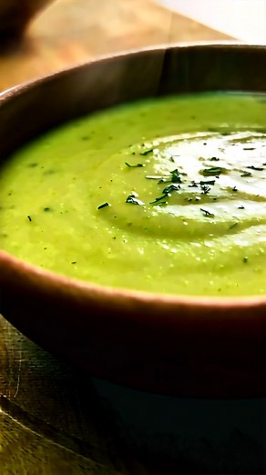 Everyone have to this creamy zucchini hot soup. | All Emily's Recipes