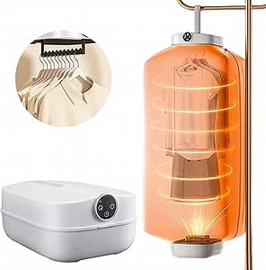 Portable Clothes Dryer, Portable Dryers for Laundry, Mini Portable Dryer Machine, Electric Mini Dryer for Clothes, Small Compact Foldable Electric Drying Machine for Travel, Home, Apartment