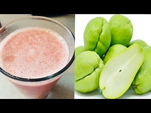 Chayote Berry Chill Smoothie