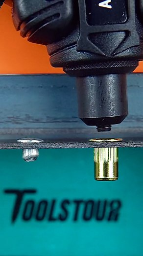 How it works #rivetgun #riveter #rivetnut #rivettool | The Poster Vault