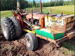 Nuffield 10/60 Ukkomestari 3T operating