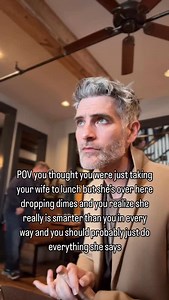 I should’ve brought a pad and pencil. Women are just wiser. #marriedlife #husbandandwife #husband | Alan Powell