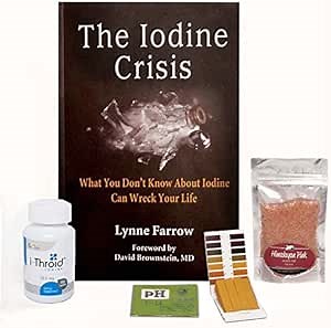 12.5 Mg I-Thyroid Lugols Iodine Capsule Starter Kit. Thyroid, Breast and Immune System Support
