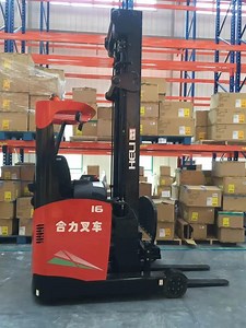 [Hot Item] Heli Electric Pallet Stacker Power Self Loading Stacker Forklift Reach 1.5ton 2ton Walkie Stacker