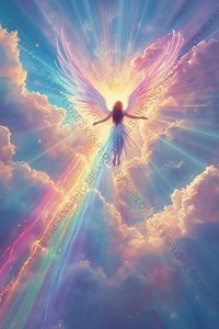 Regenbogen Göttin Iris Print: Griechische Mythologie Fantasy Kunst (Digitaler Download) - Etsy.de