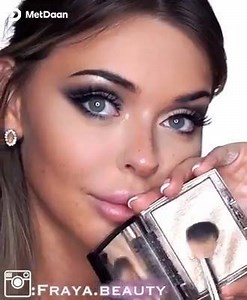 I love these makeup looks 😍😘 By: Fraya Beauty SOURCE - MetDaan Beauty | Popbazzar App