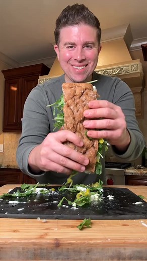 2.2K views | simple italian sandwich #prosciutto #burrata #pesto #focaccia #sandwich | Penozy Cooking | Facebook