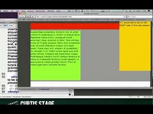 CSS - Absolute and Relative Positioning - Curtis Stage